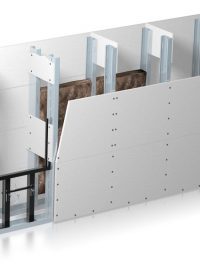 دیوار تاسیساتی کناف